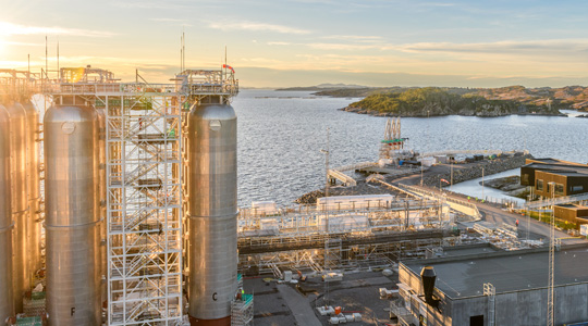 Fertilizer production plant in Sluiskil, Netherlands