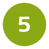 Number 5 icon